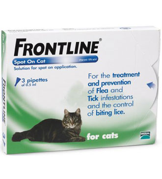 Frontline Spot On For Cats 3ct - Kohepets