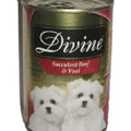 Divine Classic Gold Selection Succulent Beef & Veal Canned Dog Food 680g - Kohepets