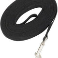 Guardian Gear Cotton Web 50 Feet Training Dog Leash (Black) - Kohepets