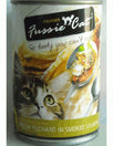 Fussie Cat Fresh Pilchard In Smoked Salmon Jelly Canned Cat Food 400g