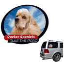Pet Tatz Cocker Spaniel Car Window Sticker