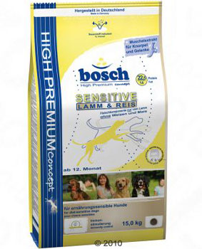Bosch High Premium Sensitive Lamb & Rice Dry Dog Food - Kohepets