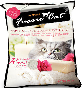 Fussie Cat Enchanted Rose Scoopable Cat Litter 10L - Kohepets