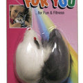 Vitakraft 2 Fur Squeaking Mice With Long Rabbit Fur Cat Toy - Kohepets