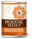Holistic Select Duck & Chicken Canned Dog Food 368g