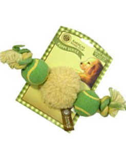 AKC Puppy Series Ropey Balls With Dental Rope | Kohepets
