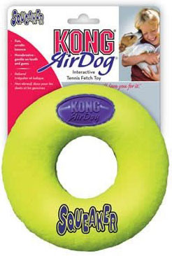Kong Air Dog Squeaker Donut Small - Kohepets