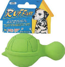 JW Ruffians Turtle Rubber Dog Toy Small