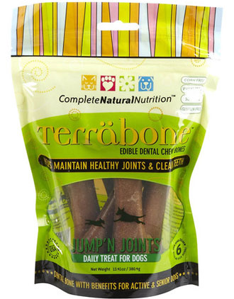 Terrabone Jump N Joints Dental Chew Bone - Regular 6ct - Kohepets