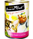 Fussie Cat Fresh Tuna & Sardine Canned Cat Food 400g