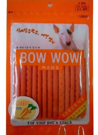 Bow Wow Carrot Sticks Dog Treat 100g - Kohepets