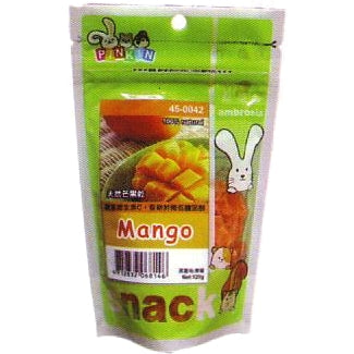 Wp Pinkin Small Animal Treats - Dried Mango 120g - Kohepets