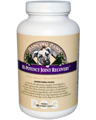 Dancing Paws Hi-Potency Joint Recovery For Dogs 90 chew - Kohepets