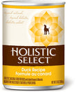 Holistic Select Duck Canned Dog Food 368g