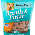 Nutri-Vet Breath And Tartar Chicken Flavored Biscuits 19.5oz - Kohepets