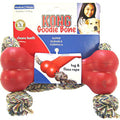Kong Goodie Bone With Rope Dog Toy Medium - Kohepets