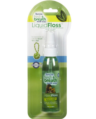 Tropiclean Fresh Breath Liquid Floss 4oz - Kohepets