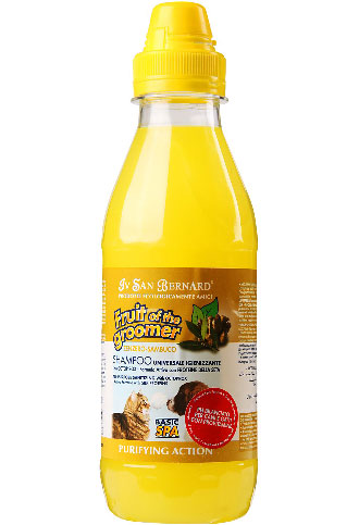 IV San Bernard Fruit Of The Groomer Purifying Zenzero-Sambuco Ginger & Elderberry Shampoo 500ml - Kohepets
