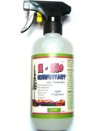 E-Bio Disinfectant & Deodoriser Apple Fragrance - Kohepets