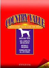 Country Value Adult Dog Formula Dry Dog Food 50lb - Kohepets