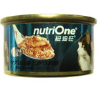 Nutri One Tuna With Katsuobushi Canned Cat Food 85g