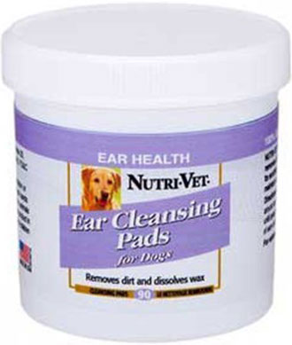 Nutri-Vet Ear Cleaning Medicated Pads 90 ct - Kohepets
