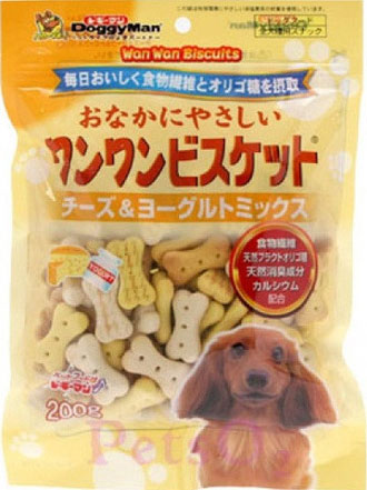 Doggyman Cheese & Yogurt Mix Biscuit 200g - Kohepets