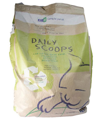 Catit Daily Scoops Recycled Paper Cat Litter 6kg - Kohepets