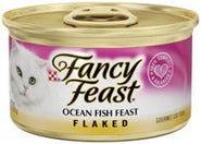 Fancy Feast Flaked Ocean Fish Feast Canned Cat Food 85g