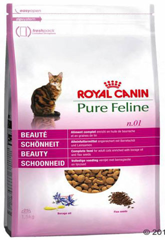 Royal Canin Pure Feline Beauty No. 1 Dry Cat Food 1.5kg - Kohepets
