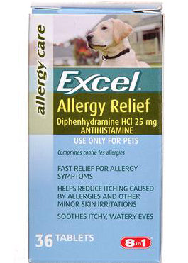 Excel Allergy Relief 36 tab - Kohepets