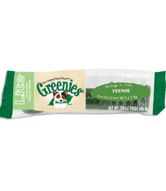 Greenies Lifestage Lite Mini Dental Chew 10ct - Kohepets