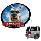 Pet Tatz Schnauer Car Window Sticker