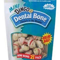 Dingo Dental Rawhide Bone Minis 21ct - Kohepets