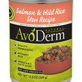 Avoderm Natural Salmon And Wild Rice Stew Canned Dog Food 368g - Kohepets