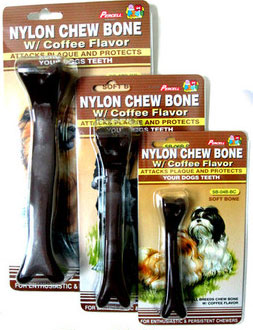 10% OFF: Percell Nylon Coffee Chew Hard Bone Large - Kohepets