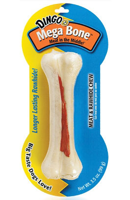 Dingo Mega Rawhide Bone Medium - Kohepets