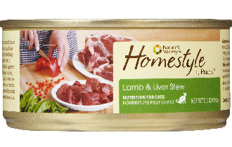 Nature's Variety Homestyle Lamb And Liver Stew Canned Cat Food 156g - Kohepets