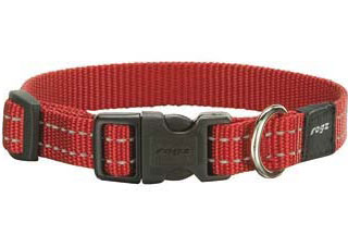 Rogz Utility Red Dog Collar - Xl - Kohepets