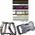 Red Dingo Harness Hypno Brown Design Large - Kohepets