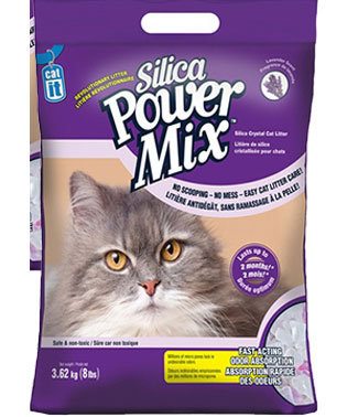 Catit Silica Power Mix Cat Litter 15lb - Kohepets