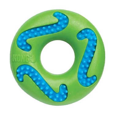 Kong Squeezz Goomz Ring Dog Toy - Kohepets