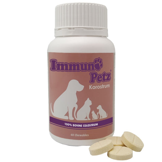 Immuno-Petz Korostrum Bovine Colostrum Pet Supplements 60 Tabs - Kohepets