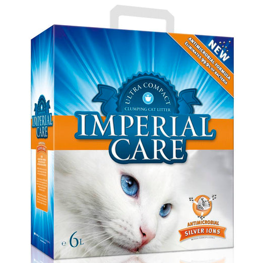 Imperial Care Premium Clumping Cat Litter - Silver Ions 6L - Kohepets