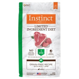 Instinct Limited Ingredient Diet Real Lamb Grain-Free Dry Dog Food 4lb - Kohepets