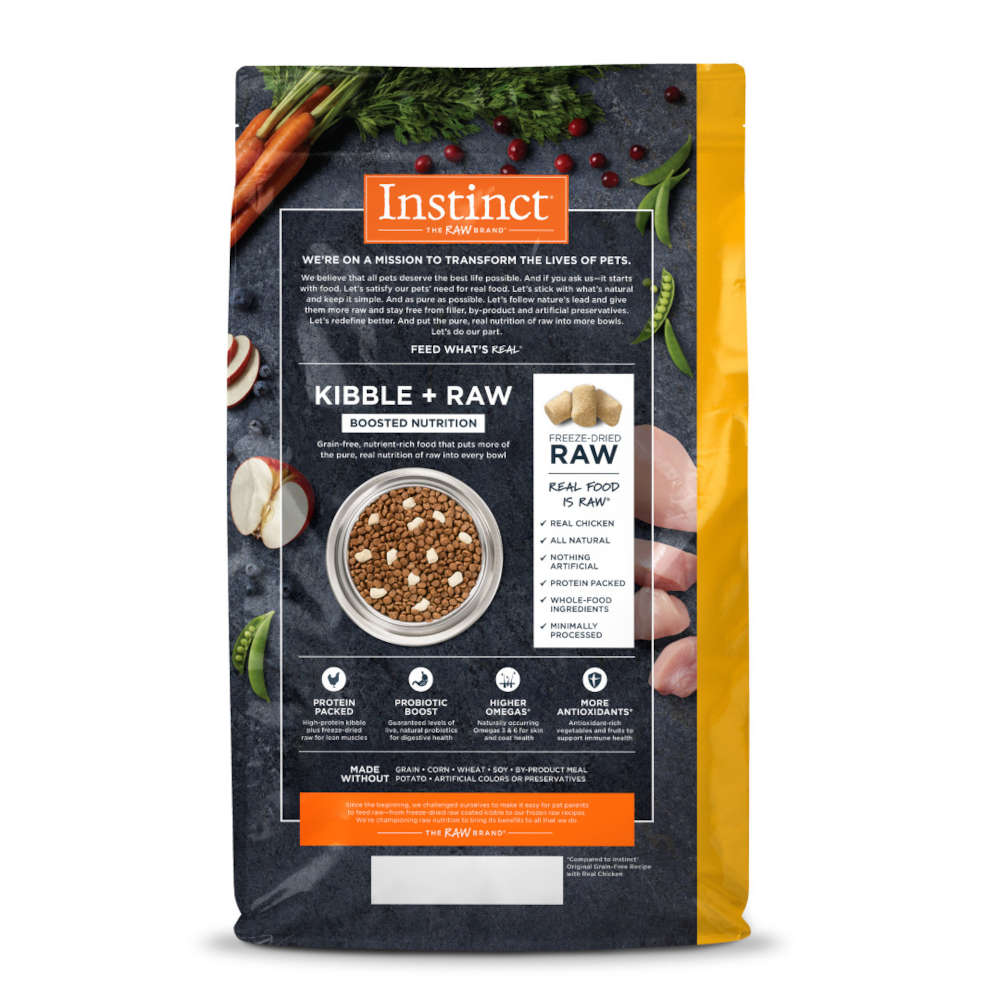 Instinct Raw Boost Chicken Grain-Free Dry Cat Food - Kohepets