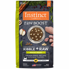Instinct Raw Boost Healthy Weight Real Chicken Grain-Free Dry Cat Food 4.5lb - Kohepets