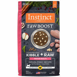 Instinct Raw Boost Indoor Health Real Chicken Grain-Free Dry Cat Food 5lb - Kohepets