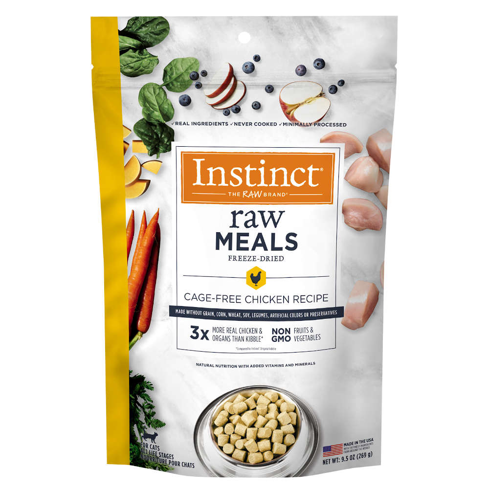 Instinct Raw Meal Cage-Free Chicken Freeze-Dried Cat Food - Kohepets