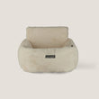 Nandog Luxe Dog Car Seat (Cloud Ivory) - Kohepets